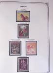 1849-2002, Collection de France en 3 classeurs Vert,
