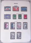 1849-2002, Collection de France en 3 classeurs Vert,