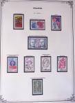 1849-2002, Collection de France en 3 classeurs Vert,
