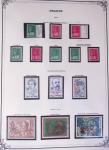 1849-2002, Collection de France en 3 classeurs Vert,