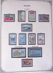 1849-2002, Collection de France en 3 classeurs Vert,