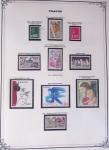 1849-2002, Collection de France en 3 classeurs Vert,
