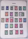 1849-2002, Collection de France en 3 classeurs Vert,