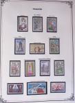 1849-2002, Collection de France en 3 classeurs Vert,