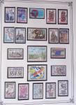 1849-2002, Collection de France en 3 classeurs Vert,