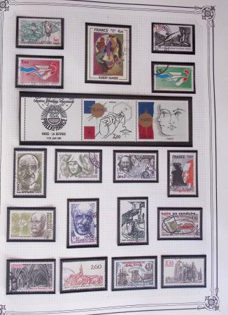 1849-2002, Collection de France en 3 classeurs Vert,