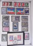 1849-2002, Collection de France en 3 classeurs Vert,