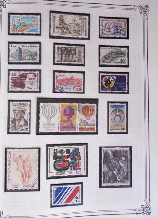 1849-2002, Collection de France en 3 classeurs Vert,