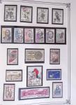 1849-2002, Collection de France en 3 classeurs Vert,