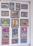 1849-2002, Collection de France en 3 classeurs Vert,