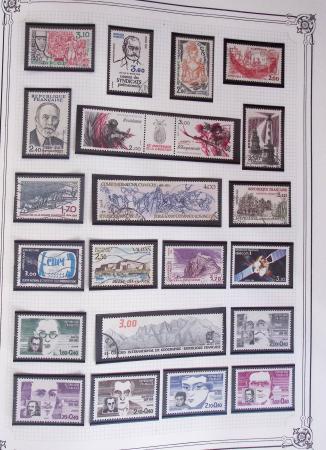 1849-2002, Collection de France en 3 classeurs Vert,