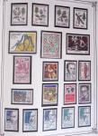 1849-2002, Collection de France en 3 classeurs Vert,
