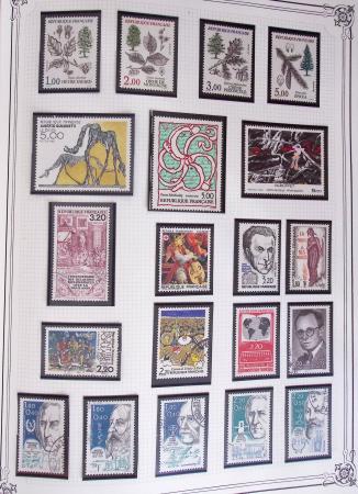 1849-2002, Collection de France en 3 classeurs Vert,