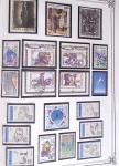 1849-2002, Collection de France en 3 classeurs Vert,
