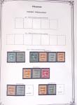 1849-2002, Collection de France en 3 classeurs Vert,
