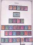 1849-2002, Collection de France en 3 classeurs Vert,