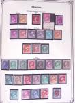 1849-2002, Collection de France en 3 classeurs Vert,