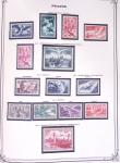 1849-2002, Collection de France en 3 classeurs Vert,
