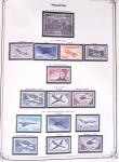 1849-2002, Collection de France en 3 classeurs Vert,