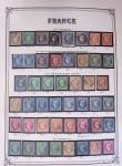 1849-2002, Collection de France en 3 classeurs Vert,