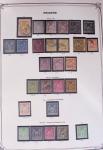1849-2002, Collection de France en 3 classeurs Vert,