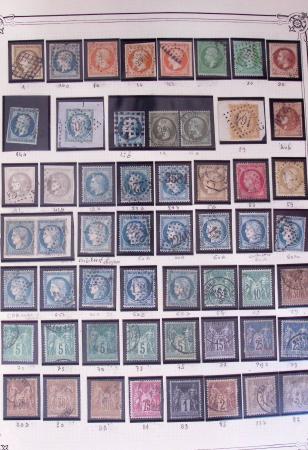 1849-2002, Collection de France en 3 classeurs Vert,