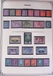 1849-2002, Collection de France en 3 classeurs Vert,