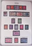 1849-2002, Collection de France en 3 classeurs Vert,