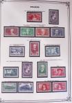 1849-2002, Collection de France en 3 classeurs Vert,