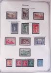 1849-2002, Collection de France en 3 classeurs Vert,