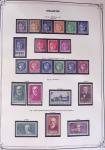 1849-2002, Collection de France en 3 classeurs Vert,