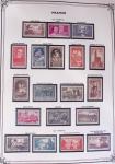1849-2002, Collection de France en 3 classeurs Vert,