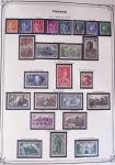 1849-2002, Collection de France en 3 classeurs Vert,