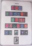 1849-2002, Collection de France en 3 classeurs Vert,