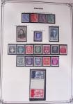 1849-2002, Collection de France en 3 classeurs Vert,