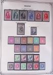 1849-2002, Collection de France en 3 classeurs Vert,