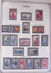 1849-2002, Collection de France en 3 classeurs Vert,