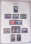 1849-2002, Collection de France en 3 classeurs Vert,