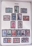 1849-2002, Collection de France en 3 classeurs Vert,