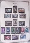 1849-2002, Collection de France en 3 classeurs Vert,