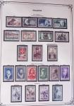 1849-2002, Collection de France en 3 classeurs Vert,