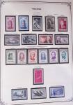 1849-2002, Collection de France en 3 classeurs Vert,