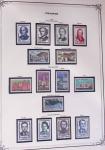 1849-2002, Collection de France en 3 classeurs Vert,