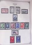 1849-2002, Collection de France en 3 classeurs Vert,