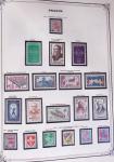 1849-2002, Collection de France en 3 classeurs Vert,