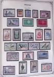 1849-2002, Collection de France en 3 classeurs Vert,