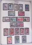 1849-2002, Collection de France en 3 classeurs Vert,