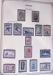 1849-2002, Collection de France en 3 classeurs Vert,