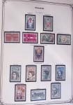 1849-2002, Collection de France en 3 classeurs Vert,