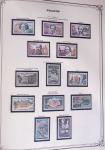 1849-2002, Collection de France en 3 classeurs Vert,